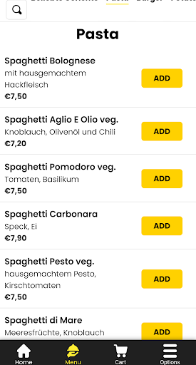 City Pizza Screen 3