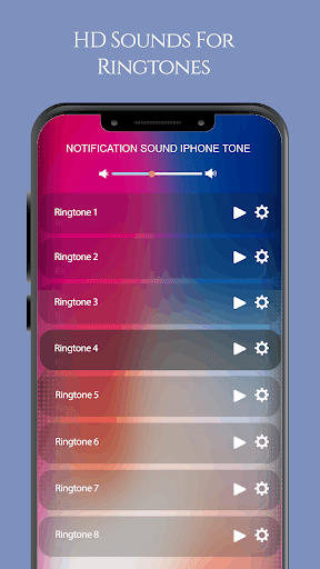 Notification Sound iPhone Tone Screenshot 2 - AppWisp.com