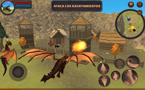 Captura de Pantalla 11 Dragón Simulador 3D android