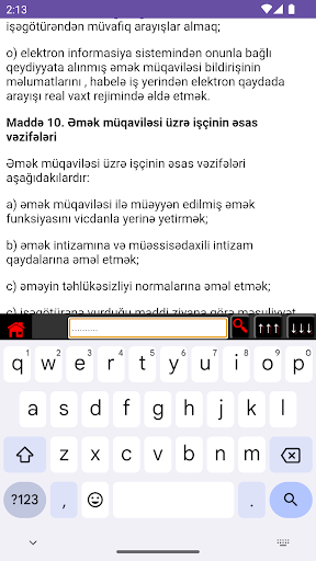 Əmək Məcəlləsi Screen 3