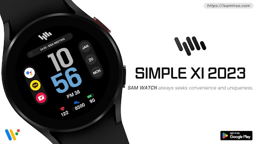 Android application SamWatch Simple Xi 2023 screenshort
