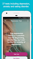 screenshot of Mental Health Tests