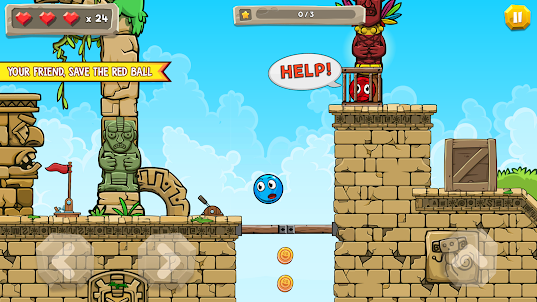 Blue Ball 11: Bounce Adventure