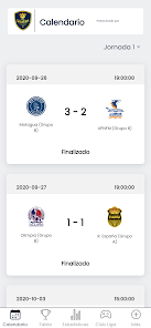 Captura de Pantalla 1 Liga Nacional de Fútbol de Hon android