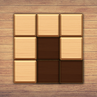Block puzzle: wood