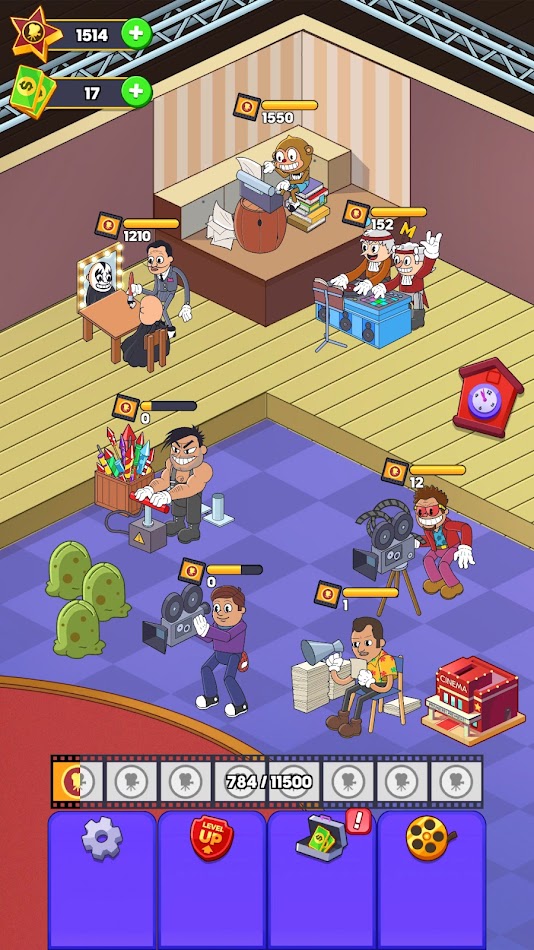 #8. IDLE Movie Studio (Android) 由: AA2G1 Studios