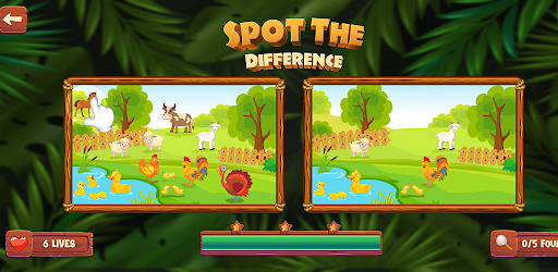 Find difference for Kids