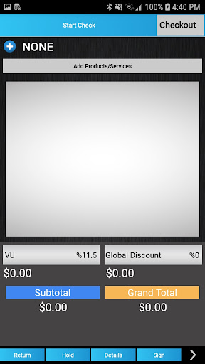 eMobilePOS Screen 3