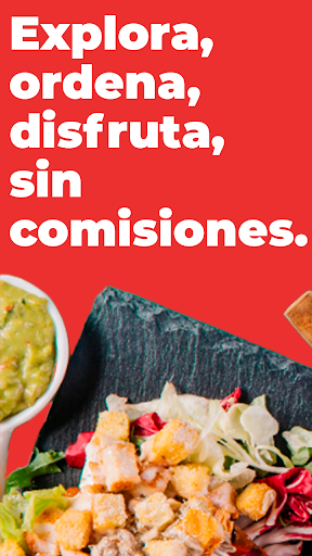 Android application la guía del comensal screenshort