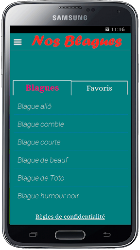 Anteprima dell'app