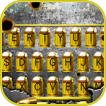 Cover Image of Descargar Gun Bullet Battle Keyboard The  APK