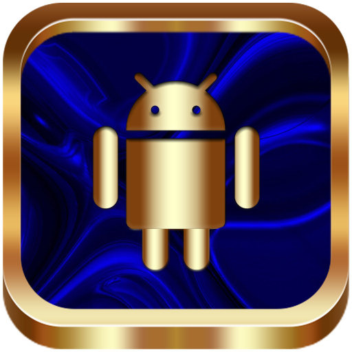 Abstract Blue theme logo