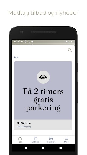 Android application Frederiksberg Centret screenshort
