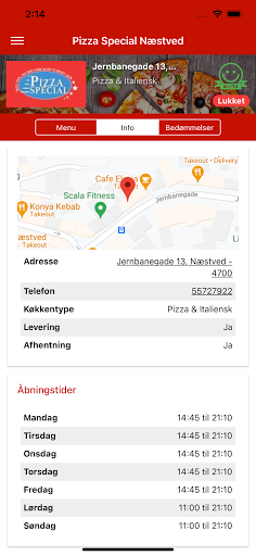 Pizza Special Naestved Screen 2