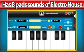 Dj Mixer&Virtual Electro Piano Screenshot