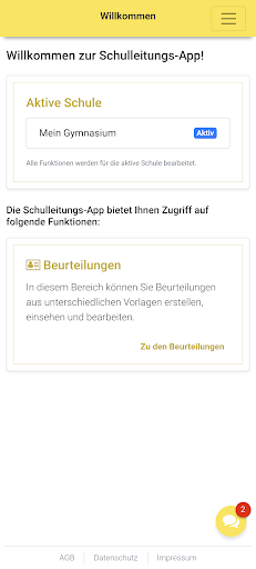 Android application Maiß Schulleitungs-App screenshort