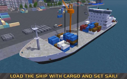 Crane SIM: tàu chở hàng