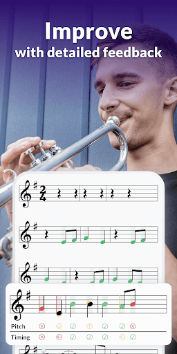 Screenshot of Trumpet Lessons - tonestro