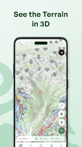 Outmap: Ski & Snowboard Maps screenshot 1
