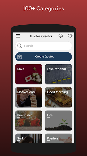 Android application Quotes Creator - Insta Quotes screenshort