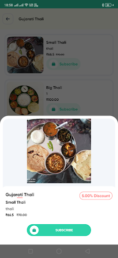Android application Kaka ni Thali screenshort