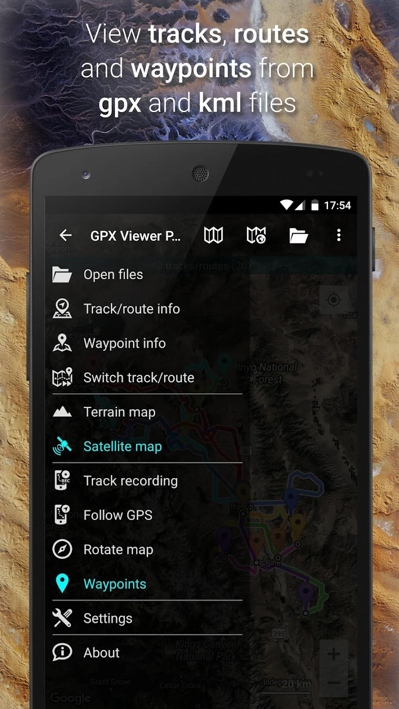 Introducing to GPX Viewer PRO Mod Apk 