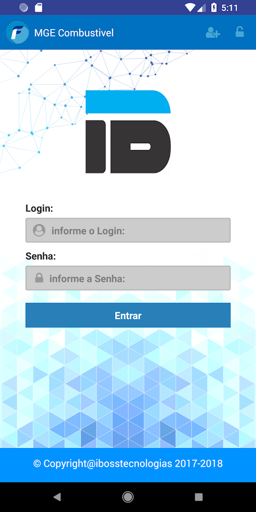 Android application MGE Posto screenshot