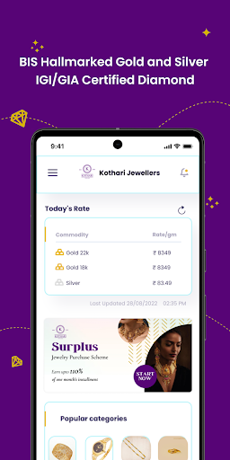 Kothari Jewellers Screen 2