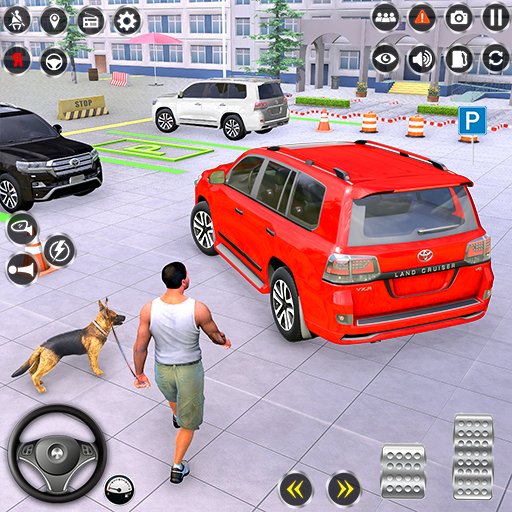 Modern Prado Parking Games 3D Logo
