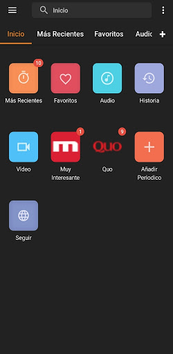 Android application Noticias de Actualidad screenshort