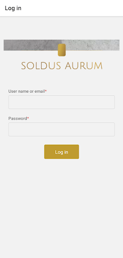 Android application Soldus Aurum screenshort