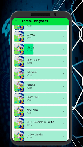Soccer Ringtones - Sounds Screen 2