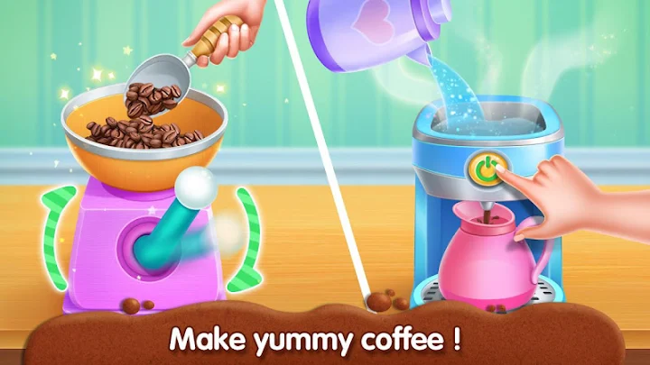 Kitty Cafe – Make Coffee & Snacks APK