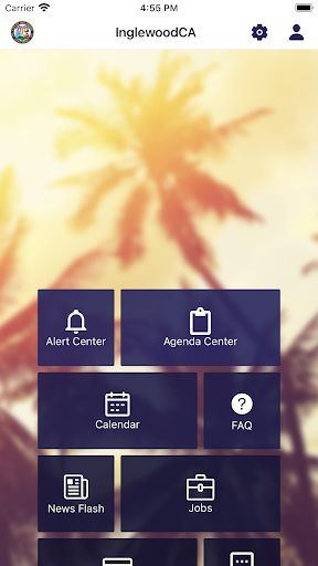Android application City of Inglewood CA screenshort