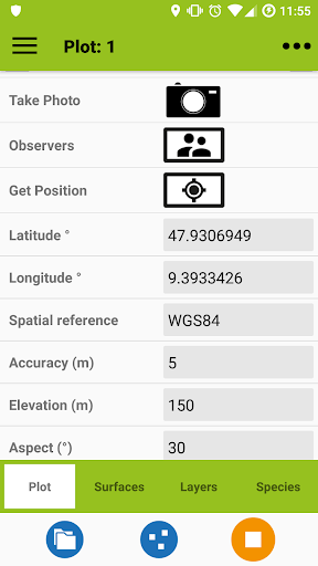 Android application Vegapp screenshort