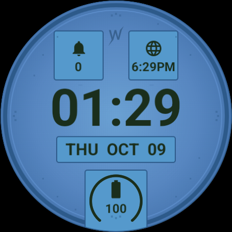 Retro Lcd - watch face