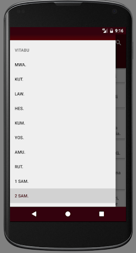 KISWAHILI BIBLIA Screen 3