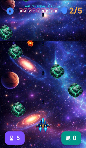 Word Invaders -Shooting Puzzle screenshot