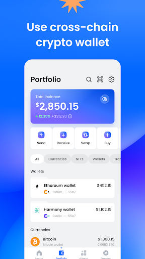 Saakuru: All-in-one Crypto App Screen 2