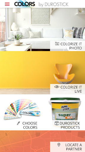 Android application COLORS by Durostick screenshort
