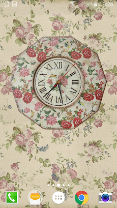 Shabby Chic Clocks Wallpaperのおすすめ画像2