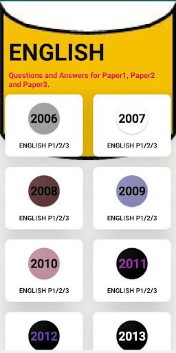 Android application Kcse English Past Papers screenshort