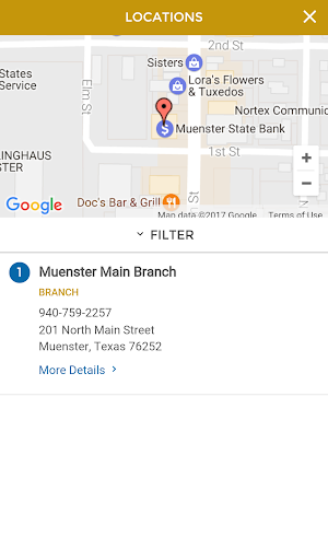 Muenster State Bank Screen 2