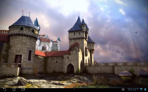 Tangkapan layar wallpaper hidup Castle 3D Pro