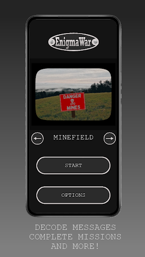 Android application Enigma War: a decoding game screenshort