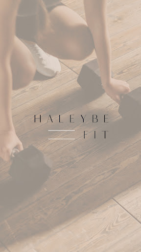 Android application HaleybeFit screenshort