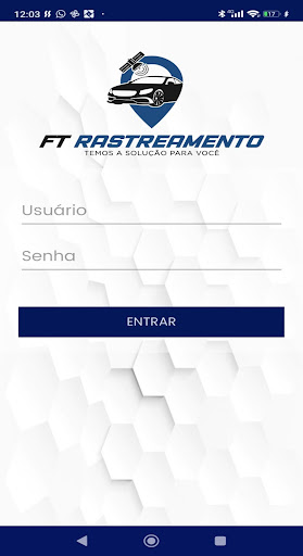 Android application FTrastreamento screenshort