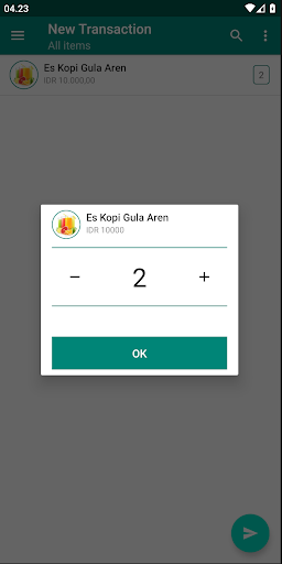 DIKASIR - POS UMKM Screen 3