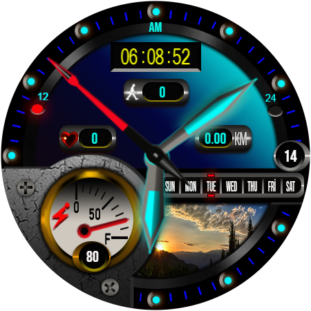 RCP R0002 WATCH FACE Screen 3