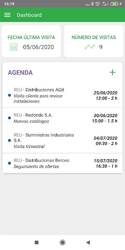 Touch CRM Screen 3